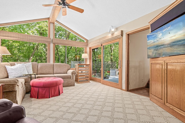 6678 Hemlock Ln N, Maple Grove, MN 55369 - sunroom / solarium featuring lofted ceiling