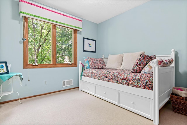 6678 Hemlock Ln N, Maple Grove, MN 55369 - carpeted bedroom featuring baseboards and a textured ceiling