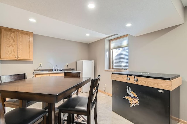 view of dining room