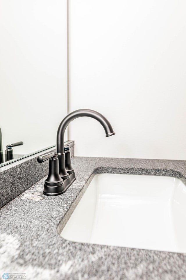 interior details with sink