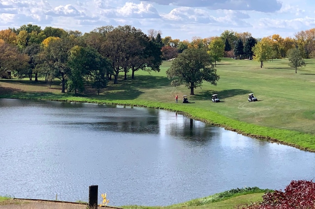 property view of water