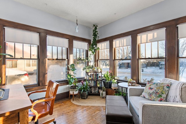 sunroom / solarium with plenty of natural light