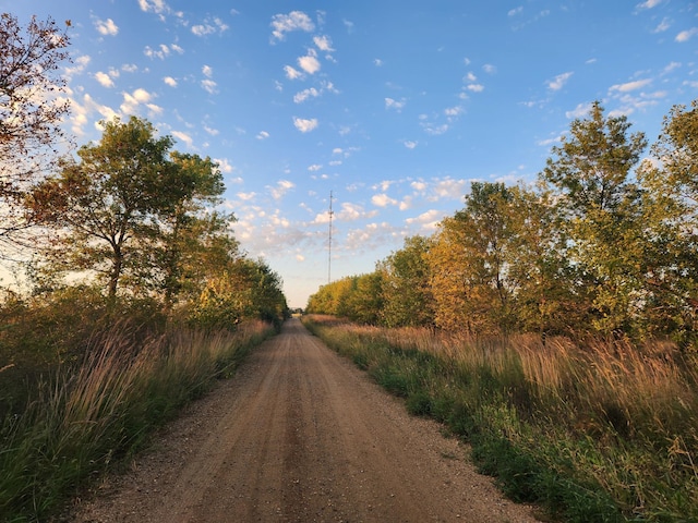 view of road