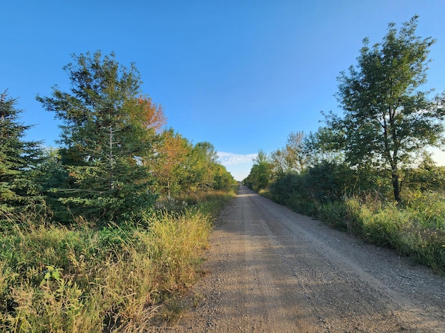 view of road