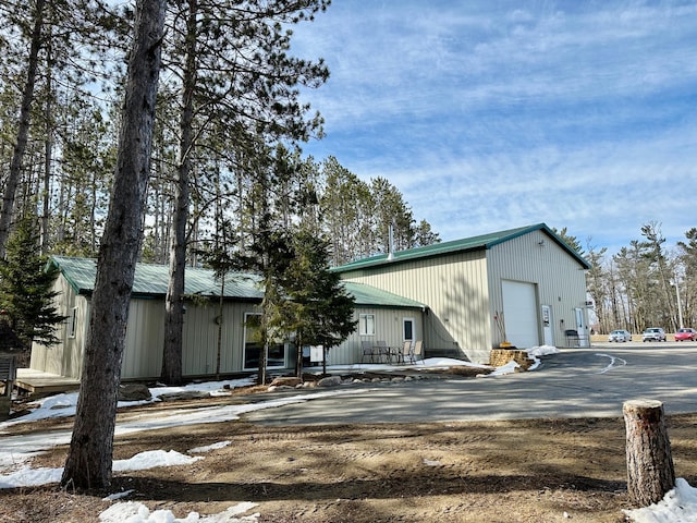 view of property