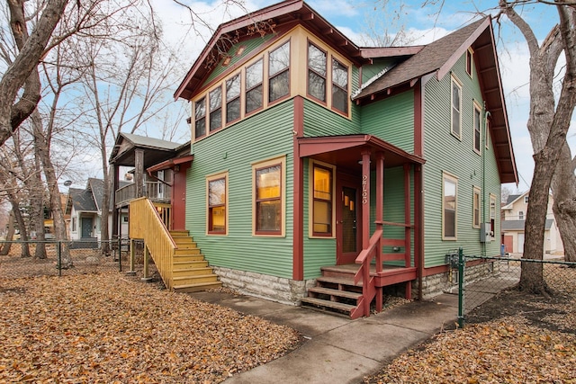 view of front of house