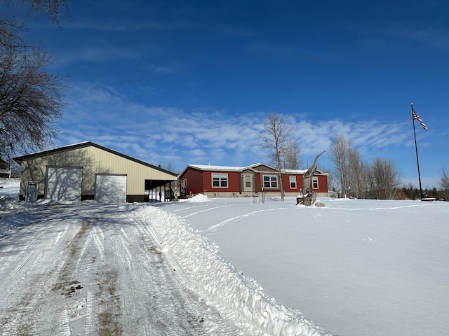 view of ranch-style home