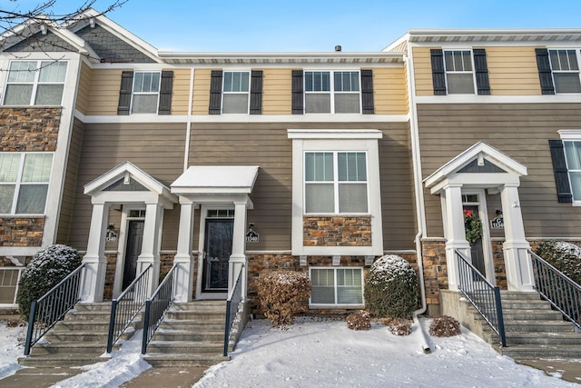 view of townhome / multi-family property