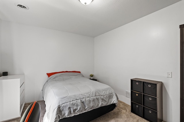 bedroom with carpet flooring