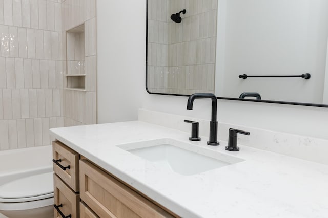 102 3rd Ave, Pelican Rapids, MN 56572 - bathroom with vanity and shower / tub combination