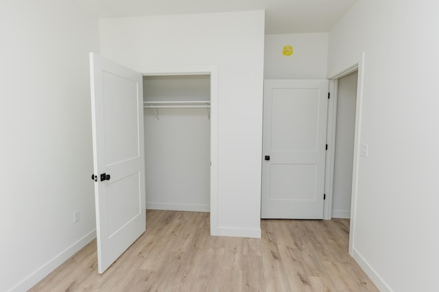 102 3rd Ave, Pelican Rapids, MN 56572 - unfurnished bedroom featuring light wood finished floors and a closet