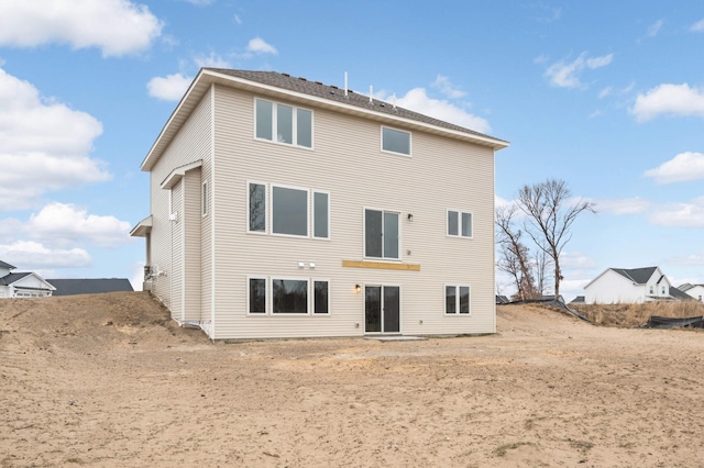 view of rear view of house