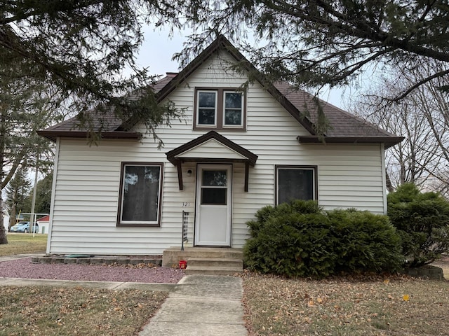 view of bungalow-style house