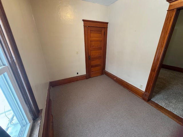 unfurnished room featuring carpet floors