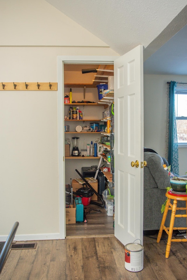 view of pantry