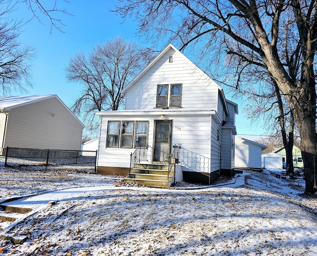 view of front of house