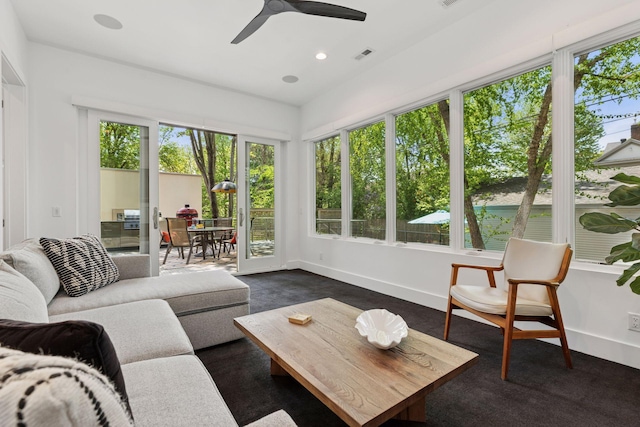 4540 Upton Ave S, Minneapolis, MN 55410 - sunroom / solarium with baseboards and recessed lighting