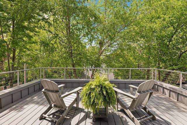 4540 Upton Ave S, Minneapolis, MN 55410 - view of wooden terrace