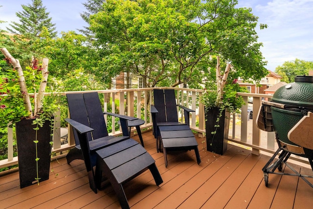 2328 3rd St, Duluth, MN 55812 - view of wooden deck