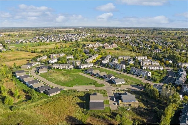 birds eye view of property featuring a residential view