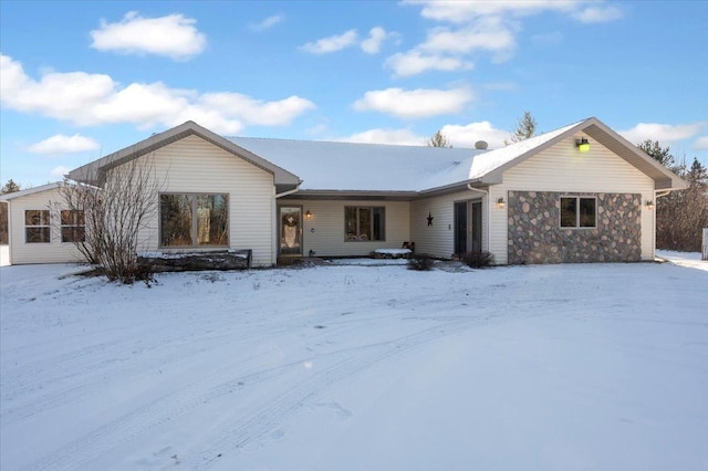 view of ranch-style house