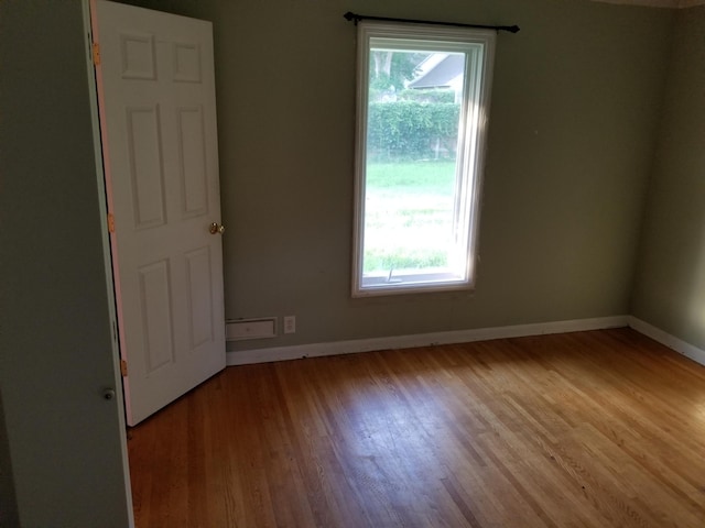 436 6th Ave SW, Cambridge, MN 55008 - empty room with plenty of natural light and wood finished floors