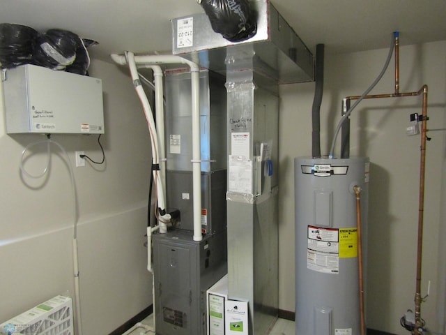 4433 19th St S, Moorhead, MN 56560 - utilities with water heater