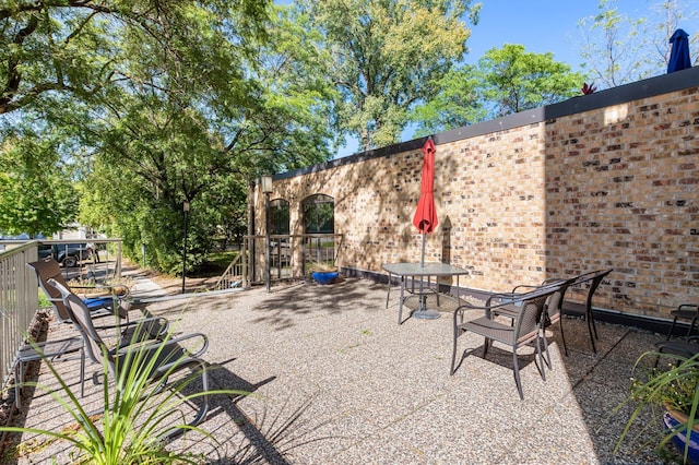 view of patio