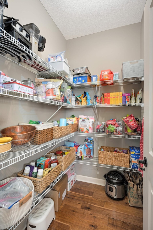 view of pantry