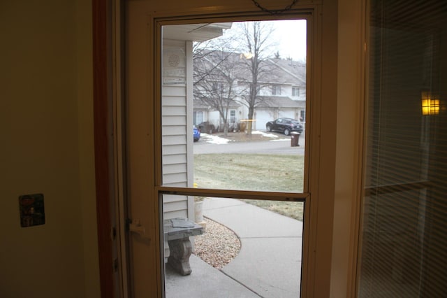 view of entryway