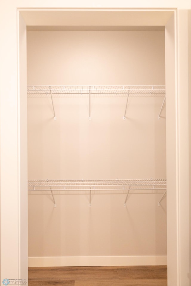 view of closet