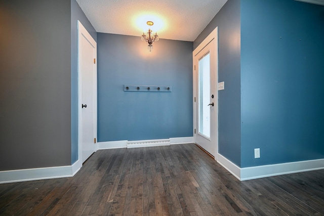 entryway featuring dark hardwood / wood-style floors