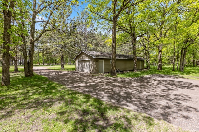 13749 County Road 116, Merrifield, MN 56465 - view of detached garage