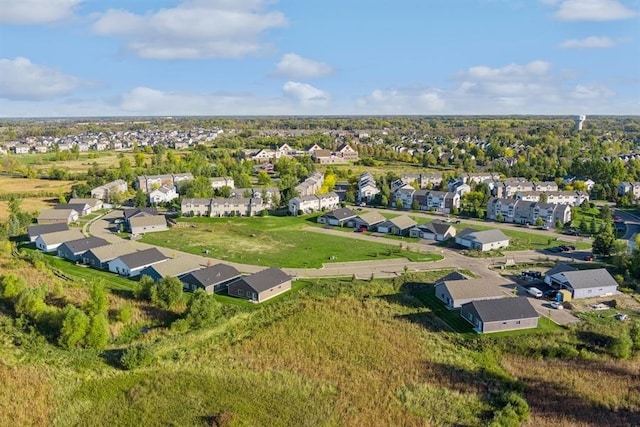 bird's eye view featuring a residential view