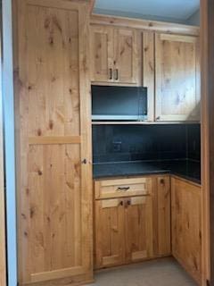 bar with wooden walls