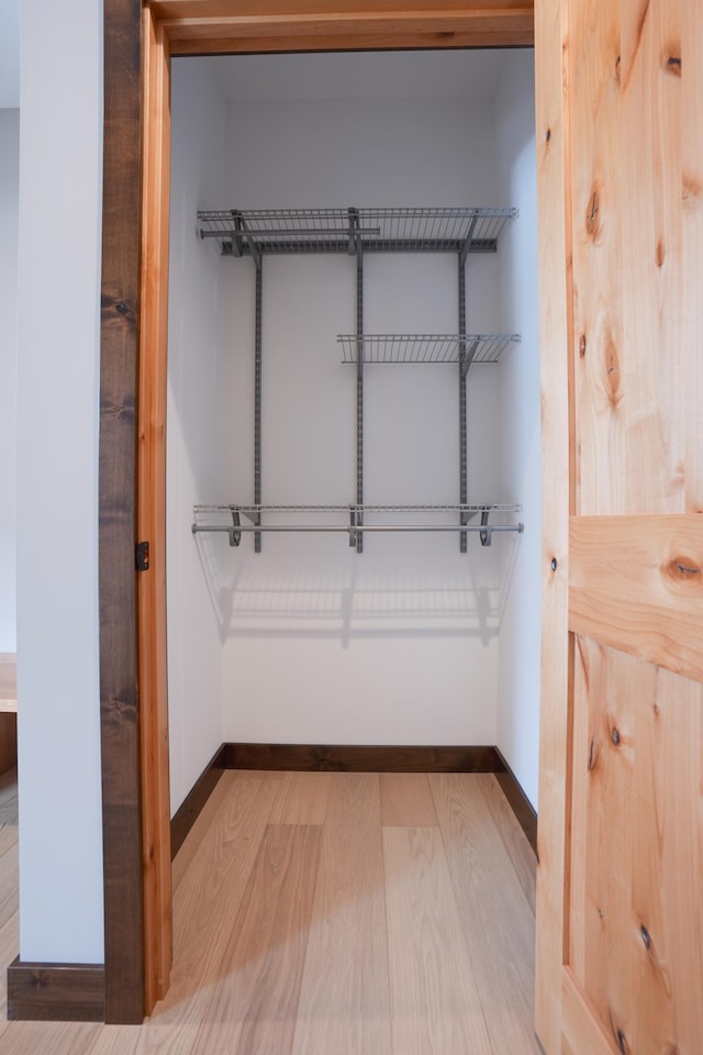 view of closet
