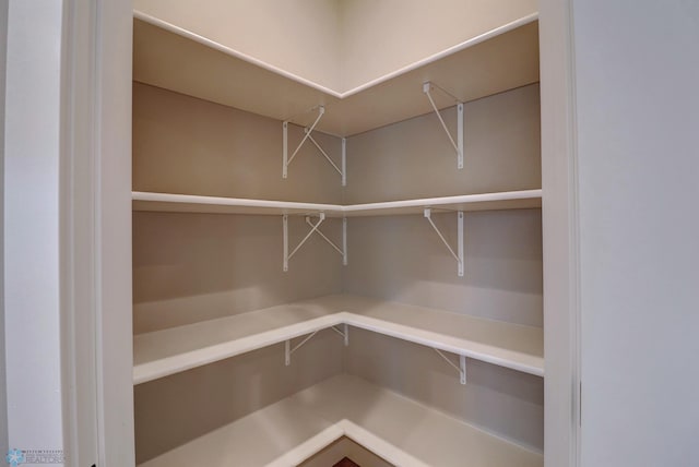 view of pantry