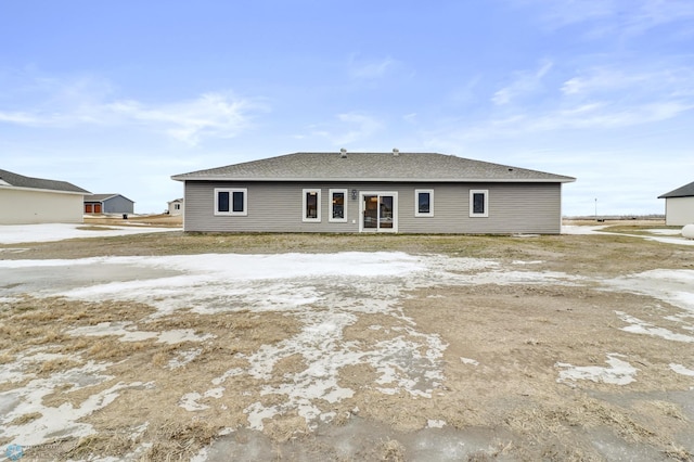 view of back of property