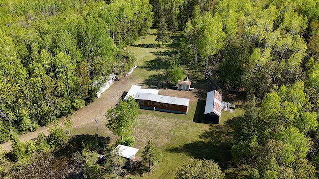 1961 Town Rd Unit 118, Birchdale, MN 56629 - view of subject property with a heavily wooded area