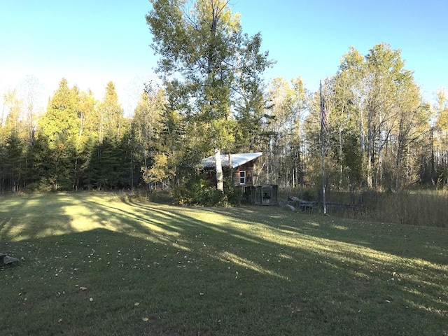 1961 Town Rd Unit 118, Birchdale, MN 56629 - view of grassy yard featuring a view of trees