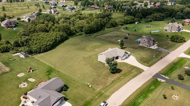 drone / aerial view