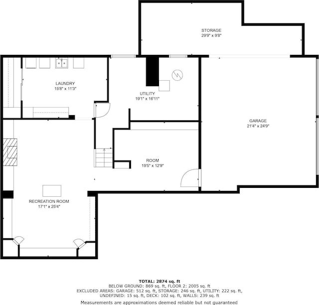 1755 Glenview Ave, Arden Hills, MN 55112 - property floor plan