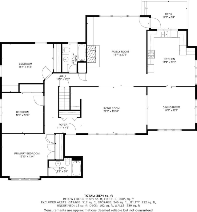 1755 Glenview Ave, Arden Hills, MN 55112 - floor plan / room layout