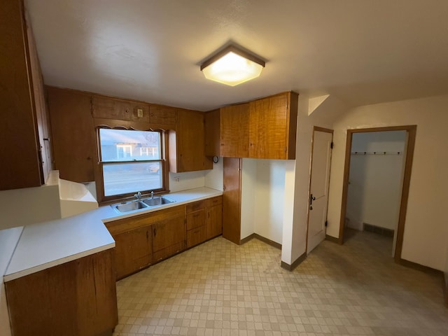 kitchen featuring sink