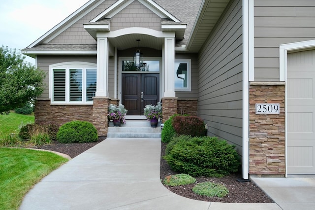 view of property entrance