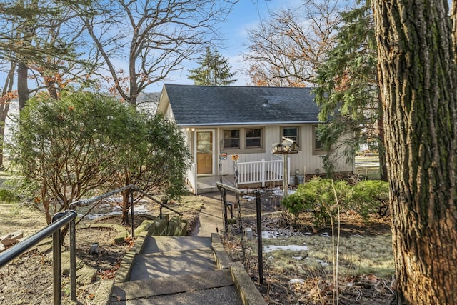 view of bungalow-style house