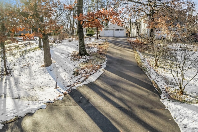 view of road