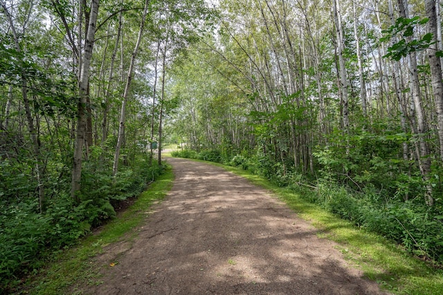 view of road