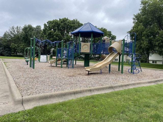 view of communal playground