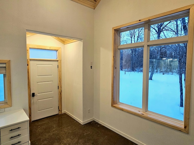 view of doorway to outside